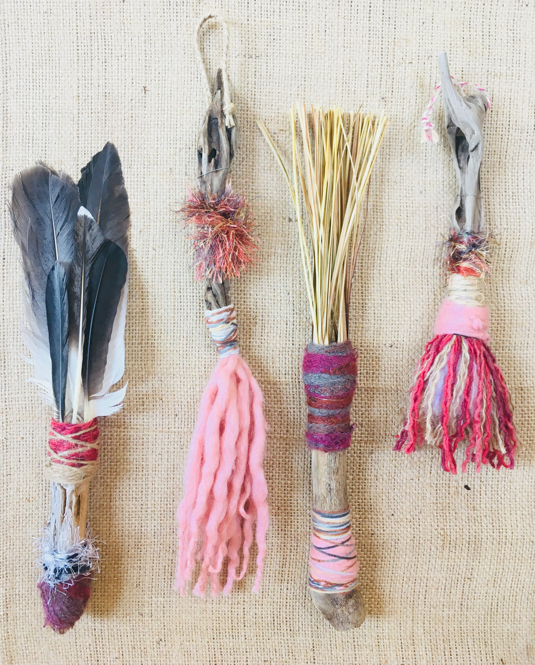 Michelle Pettigrove - Handmade brushes - pink