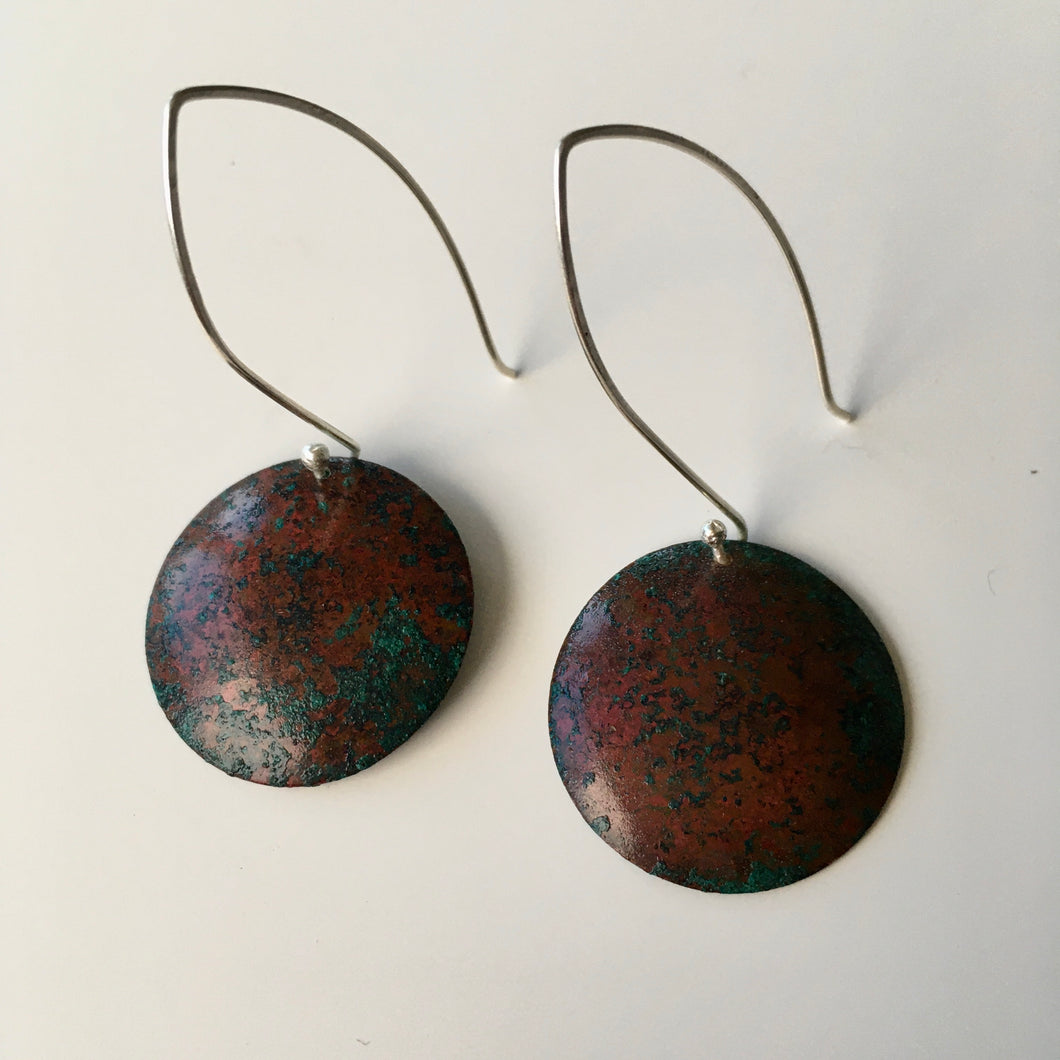 Sharon Cornthwaite Copper earrings