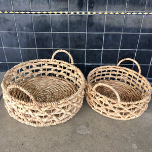 Basket - Water hyacinth round trays